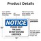 Signmission Please Shut The Gate Do Not Disturb Livestock, 14 in W x Rectangle, Plastic OS-2PACK-NS-P-1014-L-17589 - alternate 6